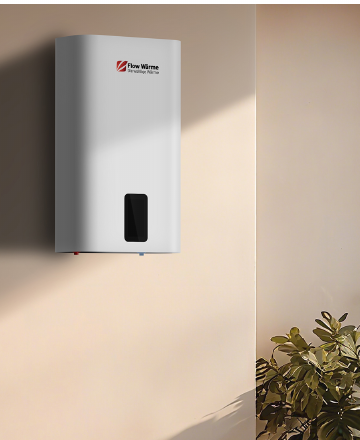 Flow Wärme Smart Elektro-Warmwasserspeicher BSM-W an der Wand montiert