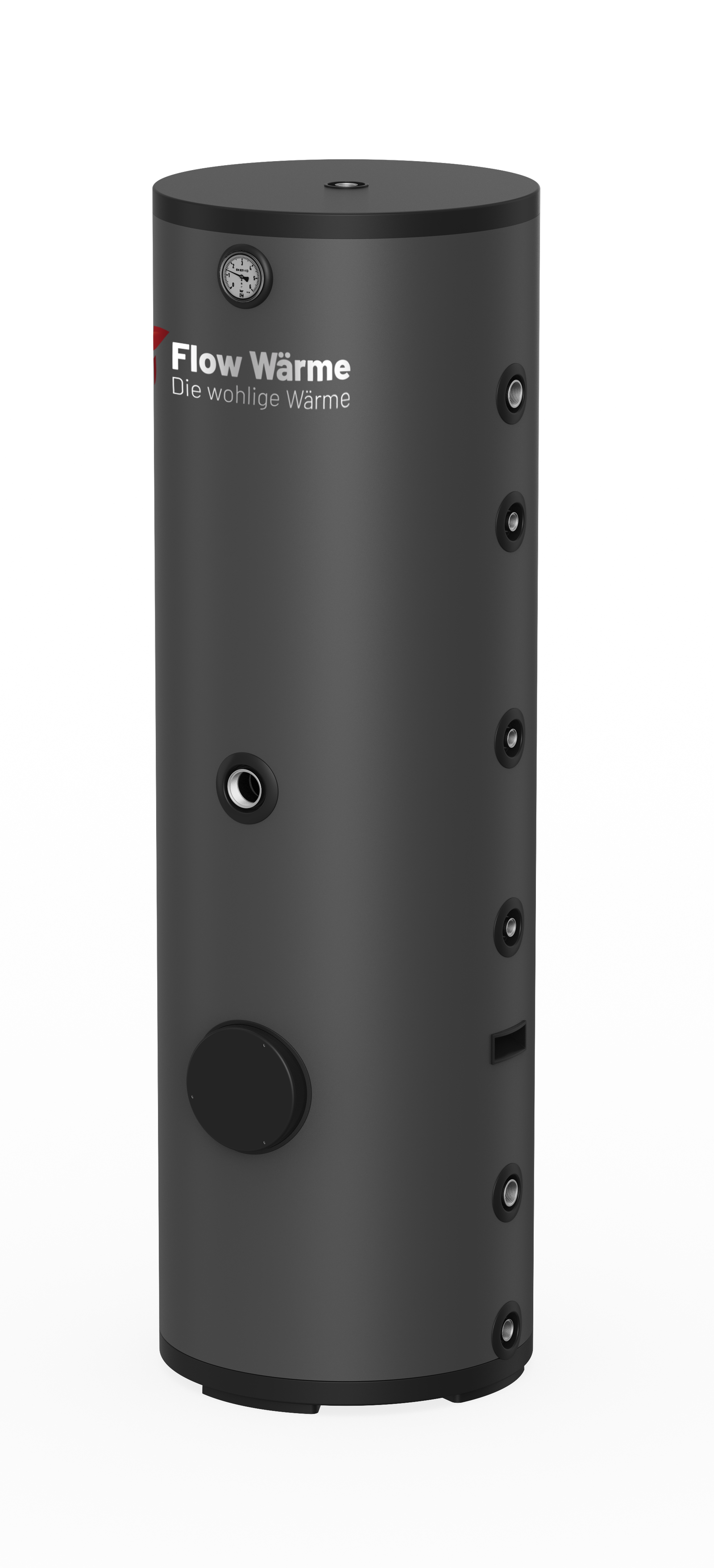 Warmwasserspeicher Schrägansicht