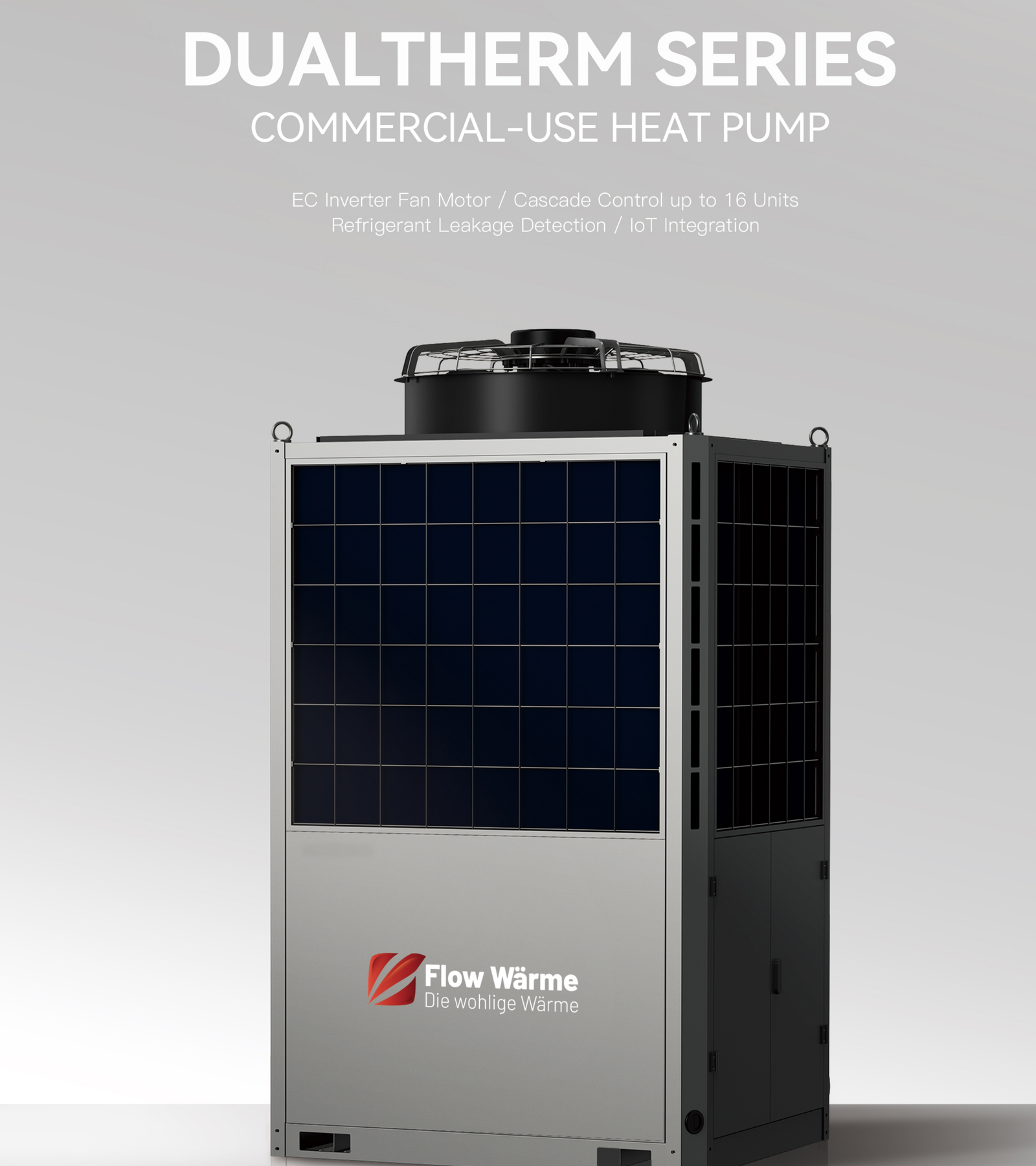 Flow Wärme DualTherm R290 Gewerbe-Wärmepumpe